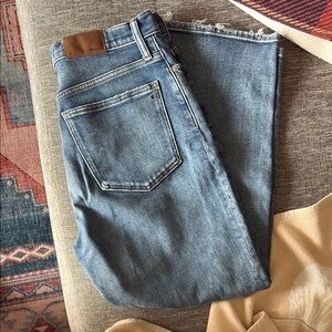 Madewell Slim Wide-Leg Crop Size 28